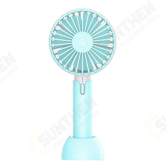 4.5W Mini Handheld Fan 3 Modes USB Rechargeable Cooling Desk Top Travel Office Room 4.5W Mini Handheld Fan 3 Modes USB Rechargeable Cooling Desk Top Travel Office Room