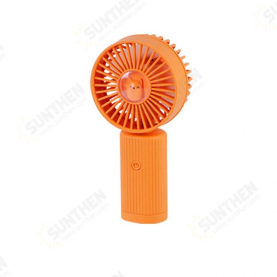 500mAh Mini USB Fan 3 Gears Portable Handheld Fan Summer Cooling Fan For Outdoor Camping Travel