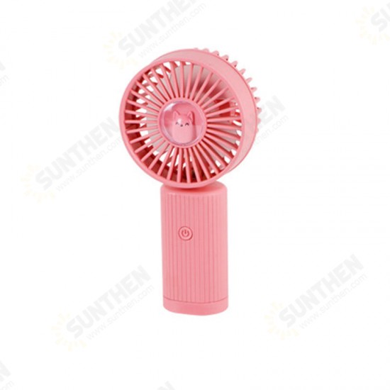 500mAh Mini USB Fan 3 Gears Portable Handheld Fan Summer Cooling Fan For Outdoor Camping Travel