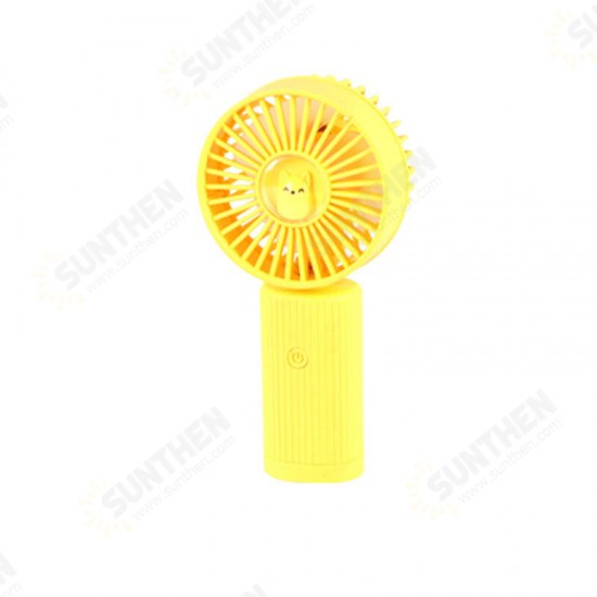 500mAh Mini USB Fan 3 Gears Portable Handheld Fan Summer Cooling Fan For Outdoor Camping Travel