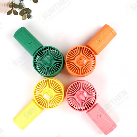 500mAh Mini USB Fan 3 Gears Portable Handheld Fan Summer Cooling Fan For Outdoor Camping Travel