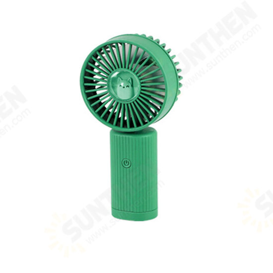 500mAh Mini USB Fan 3 Gears Portable Handheld Fan Summer Cooling Fan For Outdoor Camping Travel