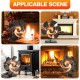 6 Blades Heat Powered Stove Fan Black Fireplace Log Wood Burner Eco-fan Quiet Home Fireplace Fan Efficient Heat Distribution 6 Blades Heat Powered Stove Fan Black Fireplace Log Wood Burner Eco-fan Quiet Home Fireplace Fan Efficient Heat Distribution