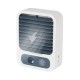 2021 Mini Portable Handheld Fan Air Conditioner Humidifier Rechargeable Mist Spray Summer Cooling Fan for Outdoor