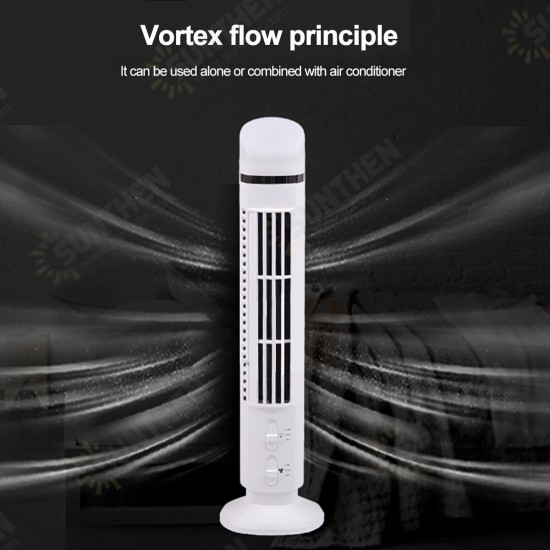 Mini Desktop Vertical Bladeless Fan USB Portable Air Cooler Fan Personal Air Cooling Fans Handheld Tower Air Conditioner Mini Desktop Vertical Bladeless Fan USB Portable Air Cooler Fan Personal Air Cooling Fans Handheld Tower Air Conditioner