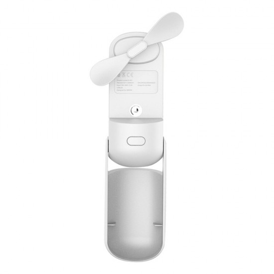 Mini Rechargeable Fan 15ml 1500mAh Portable Foldable Cooling USB Water Mist Summer Fan Humidifier