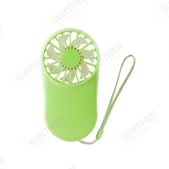 USB Charging Handheld Mini Fan Outdoor Lanyard Portable Small Electric Fan