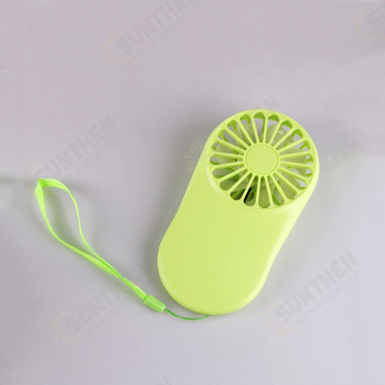 USB Charging Handheld Mini Fan Outdoor Lanyard Portable Small Electric Fan