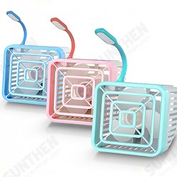 USB Small Fan Mini Electric Fan Mute Student Dormitory Office Desktop Pluggable Night Light Fans USB Small Fan Mini Electric Fan Mute Student Dormitory Office Desktop Pluggable Night Light Fans