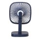 Black/White DC5V 3-Gear USB Charging Mini Fan Adjustable Angle Desk Fan For Outdoor Travle Camping