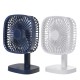 Black/White DC5V 3-Gear USB Charging Mini Fan Adjustable Angle Desk Fan For Outdoor Travle Camping