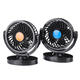 DC 12V/24V 360° All-Round Mini Auto Air Cooling Fan Adjustable Low Noise