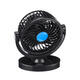 DC 12V/24V 360° All-Round Mini Auto Air Cooling Fan Adjustable Low Noise