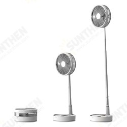 Folding Fan USB Desktop Fan with Remote Control 8 inches Pedestal Fan 3 Wind Mode 4 Gear Wind Speed 7200mAh Battery 7 Large Blades Adjustable Height for Home Bedroom Livingroom Office Outdoor Folding Fan USB Desktop Fan with Remote Control 8 inches Pedestal Fan 3 Wind Mode 4 Gear Wind Speed 7200mAh Battery 7 Large Blades Adjustable Height for Home Bedroom Livingroom Office Outdoor