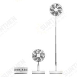 Folding Fan USB Desktop Fan with Remote Control 8 inches Pedestal Fan 3 Wind Mode 4 Gear Wind Speed 7200mAh Battery 7 Large Blades Adjustable Height for Home Bedroom Livingroom Office Outdoor Folding Fan USB Desktop Fan with Remote Control 8 inches Pedestal Fan 3 Wind Mode 4 Gear Wind Speed 7200mAh Battery 7 Large Blades Adjustable Height for Home Bedroom Livingroom Office Outdoor
