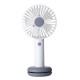 HF-202 Portable Desktop Handheld Doughnut Design Base LED Night Fan