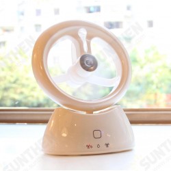 Home Mini Portable 2 in 1 Electronic Desktop USB Rechargeable Air Humidifier Cooling Spray Fan Home Mini Portable 2 in 1 Electronic Desktop USB Rechargeable Air Humidifier Cooling Spray Fan