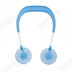 5V Portable Mini Hanging Neck Fan USB Rechargeable 3 Cooling Wind Modes 2000mAh 5V Portable Mini Hanging Neck Fan USB Rechargeable 3 Cooling Wind Modes 2000mAh