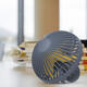 HF-200 Portable Mini Electronic Desktop Mushroom Shape Summer Cooling Fan 2 Grade Adjustment USB Charging Fan