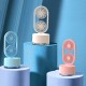 Mini Dual Head Fan 3 Speeds USB Rechargeable Air Condition Fan 400ml Water Tank Spray Humidification Mini Dual Head Fan 3 Speeds USB Rechargeable Air Condition Fan 400ml Water Tank Spray Humidification