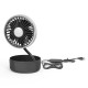 Mini Electric Cooling Fan 3 Speed 5 Blade 360° Rotatable USB Air Fan Car Fan Outdoor Travel Home Office