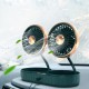 Mini Electric Cooling Fan 3 Speed 5 Blade 360° Rotatable USB Air Fan Car Fan Outdoor Travel Home Office