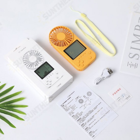 Mini Handheld Cooling Fan Multifunction 26 Modes Games Console USB Rechargeable 3 Modes Pocket Neck Hanging Fan Home Office Camping Travel Mini Handheld Cooling Fan Multifunction 26 Modes Games Console USB Rechargeable 3 Modes Pocket Neck Hanging Fan Home Office Camping Travel