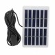 Mini Solar Power Panel Fan 4W Portable Fan Desk Cooling USB Cell Cooler Outdoor