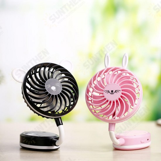 Mini USB Handheld Standy Fan Summer Cooling Protable Travel Outdoor Fan