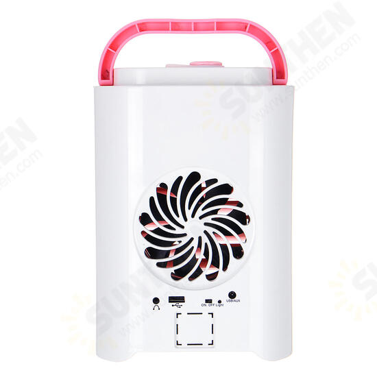 Multi-function Air Conditioner Cooler Fan Humidifier bluetooth FM Radio Speaker