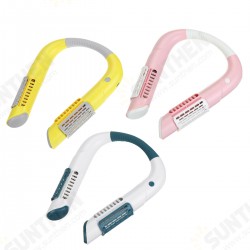 Neck Fan USB Rechargeable Convenient Quiet Mini Fan Outdoor Indoor Fan Gift