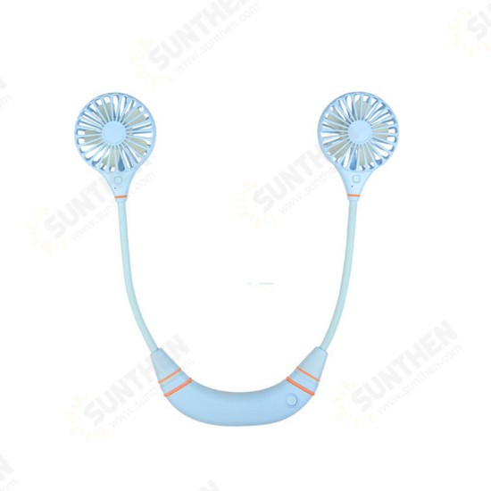 Personal Hanging Neck Sports Fan Removable 2200mAh USB Rechargeable 3 Modes Cooling Fan Camping Travel Personal Hanging Neck Sports Fan Removable 2200mAh USB Rechargeable 3 Modes Cooling Fan Camping Travel