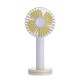 Portable Creative Macaron Design USB Rechargeable 2 Modes Desktop Handheld Fan with Mirror Base Portable Creative Macaron Design USB Rechargeable 2 Modes Desktop Handheld Fan with Mirror Base
