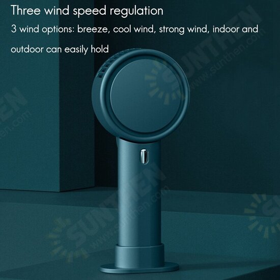 Protable Handheld Bladeless Fan Mini Hanging Neck Fan Desktop Cooling Fan 3 Gear USB Charging Low Noise Protable Handheld Bladeless Fan Mini Hanging Neck Fan Desktop Cooling Fan 3 Gear USB Charging Low Noise