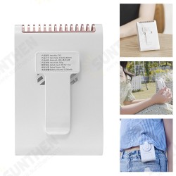 USB Air Fan Mini Hanging Neck Fan USB Rechargeable 3 Gears Adjustable Portable Condition Fan