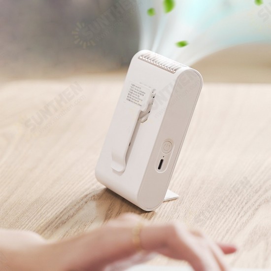 USB Air Fan Mini Hanging Neck Fan USB Rechargeable 3 Gears Adjustable Portable Condition Fan USB Air Fan Mini Hanging Neck Fan USB Rechargeable 3 Gears Adjustable Portable Condition Fan