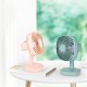 YS2911 Table Fan Mini Portable USB Charging Fan Low Noise Durable Life Natural Wind Lightweight Fan