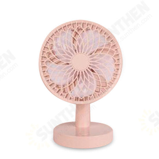 YS2911 Table Fan Mini Portable USB Charging Fan Low Noise Durable Life Natural Wind Lightweight Fan