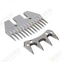13 Teeth and 4 Teeth Clipper Shearing Head For Electric Sheep Goats Clipper Replacement Accessories 13 Teeth and 4 Teeth Clipper Shearing Head For Electric Sheep Goats Clipper Replacement Accessories