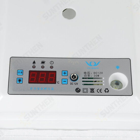 20/50 Egg Incubator Digital Automatic Turning Temperature Control Chicken Hatcher