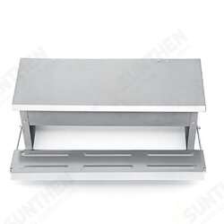 8.2L Automatic Aluminium Chicken Treadle Feeder Self Opening 8.2L Automatic Aluminium Chicken Treadle Feeder Self Opening
