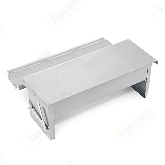 8.2L Automatic Aluminium Chicken Treadle Feeder Self Opening