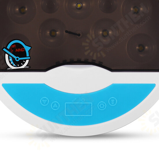 Digital Automatic Incubator 9 Eggs Chicken LED Light Hatcher Turning Temperature Incubator Digital Automatic Incubator 9 Eggs Chicken LED Light Hatcher Turning Temperature Incubator