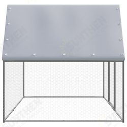 150778 Chicken Cage 3x2x2 m Galvanised Steel Pet Supplies Rabbit House Pet Home Puppy Bedpen Fence Playpen 150778 Chicken Cage 3x2x2 m Galvanised Steel Pet Supplies Rabbit House Pet Home Puppy Bedpen Fence Playpen