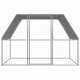 150778 Chicken Cage 3x2x2 m Galvanised Steel Pet Supplies Rabbit House Pet Home Puppy Bedpen Fence Playpen