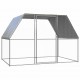 150778 Chicken Cage 3x2x2 m Galvanised Steel Pet Supplies Rabbit House Pet Home Puppy Bedpen Fence Playpen