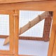 170163 Large Rabbit Hutch Small Animal House Pet Cage with Roofs Wood Pet Supplies Rabbit House Pet Home Puppy Bedpen Fence Playpen