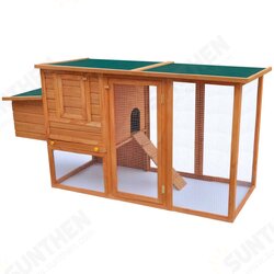 170164 Outdoor Chicken Cage Hen House with 1 Egg Cage Wood Pet Supplies Rabbit House Pet Home Puppy Bedpen Fence Playpen 170164 Outdoor Chicken Cage Hen House with 1 Egg Cage Wood Pet Supplies Rabbit House Pet Home Puppy Bedpen Fence Playpen