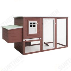 170164 Outdoor Chicken Cage Hen House with 1 Egg Cage Wood Pet Supplies Rabbit House Pet Home Puppy Bedpen Fence Playpen 170164 Outdoor Chicken Cage Hen House with 1 Egg Cage Wood Pet Supplies Rabbit House Pet Home Puppy Bedpen Fence Playpen