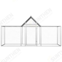 144559 Chicken Cage Coop 3x1x1.5 m Galvanised Steel Pet Supplies Rabbit House Pet Home Puppy Bedpen Fence Playpen 144559 Chicken Cage Coop 3x1x1.5 m Galvanised Steel Pet Supplies Rabbit House Pet Home Puppy Bedpen Fence Playpen
